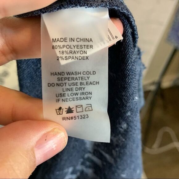 Vince Camuto Melange Jersey Pocket Tee large new with tags - Picture 8 of 10